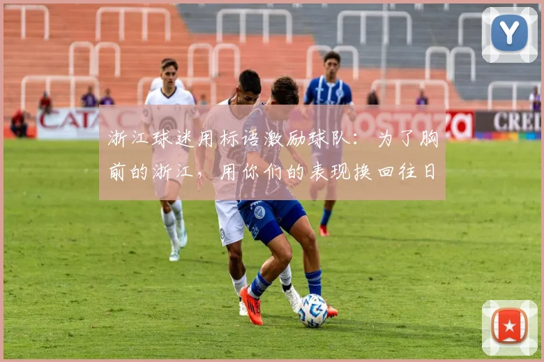 浙江球迷用标语激励球队：为了胸前的浙江，用你们的表现换回往日的黄龙